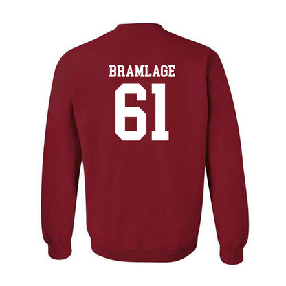 Arkansas - NCAA Football : Kaden Bramlage - Classic Shersey Crewneck Sweatshirt-1
