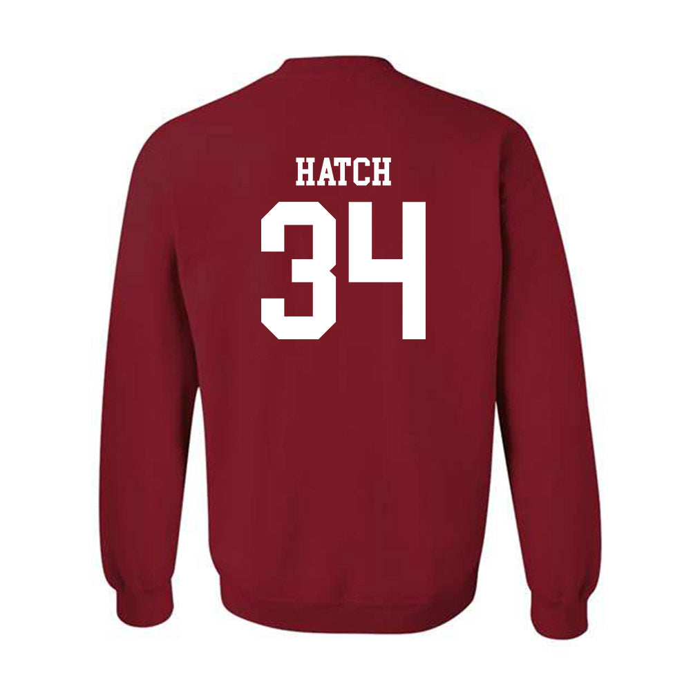 Arkansas - NCAA Football : Jathan Hatch - Classic Shersey Crewneck Sweatshirt-1