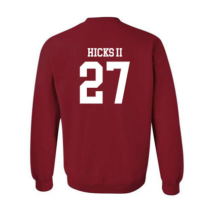 Arkansas - NCAA Football : LaMarcus Hicks II - Classic Shersey Crewneck Sweatshirt-1