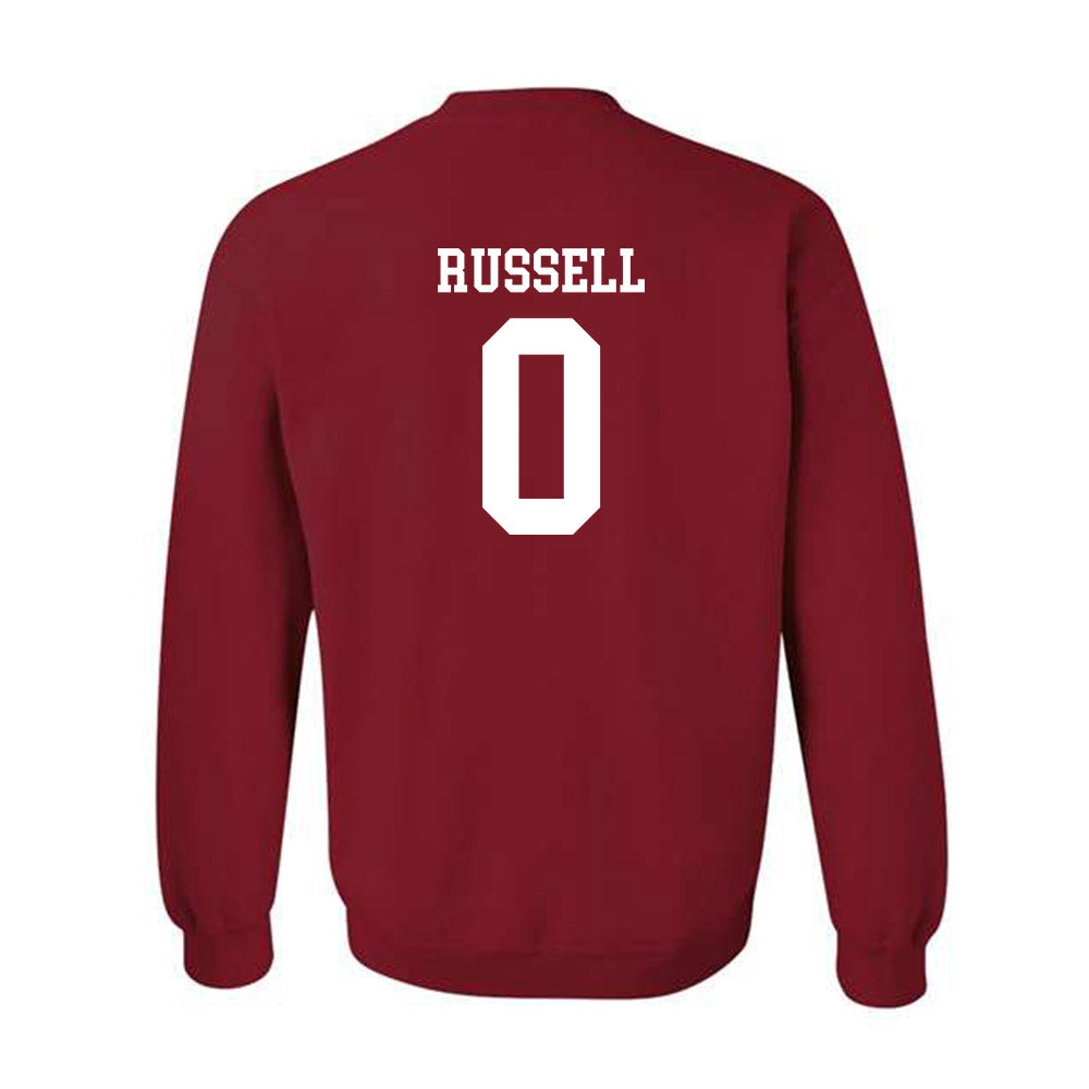 Arkansas - NCAA Football : Braylen Russell - Classic Shersey Crewneck Sweatshirt-1