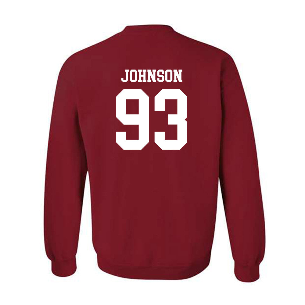 Arkansas - NCAA Football : Keiundre Johnson - Classic Shersey Crewneck Sweatshirt-1
