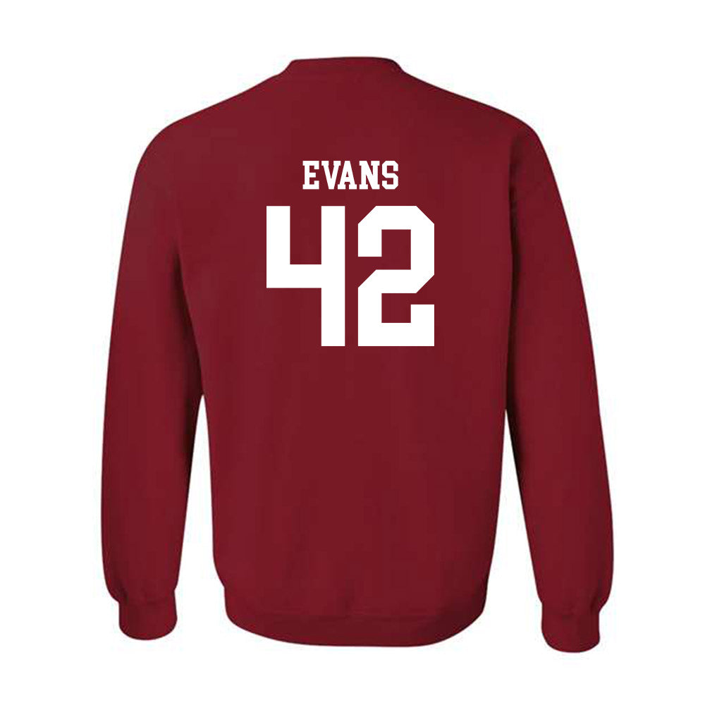 Arkansas - NCAA Football : Jeremy Evans - Classic Shersey Crewneck Sweatshirt-1