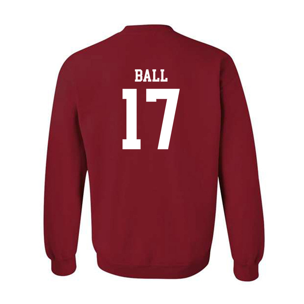 Arkansas - NCAA Women's Soccer : Kennedy Ball - Classic Shersey Crewneck Sweatshirt-1