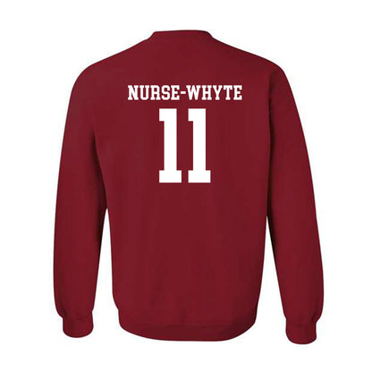 Arkansas - NCAA Women's Soccer : Aniyah Nurse-Whyte - Classic Shersey Crewneck Sweatshirt-1