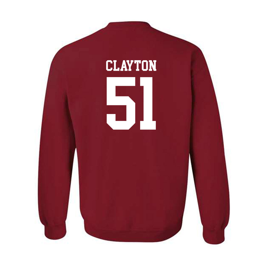 Arkansas - NCAA Football : Carey Clayton - Classic Shersey Crewneck Sweatshirt-1