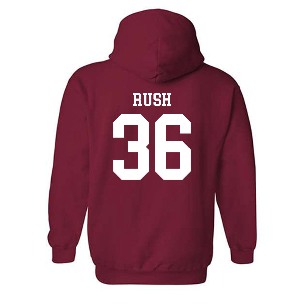 Arkansas - NCAA Football : Gavin Rush - Classic Shersey Hooded Sweatshirt-1