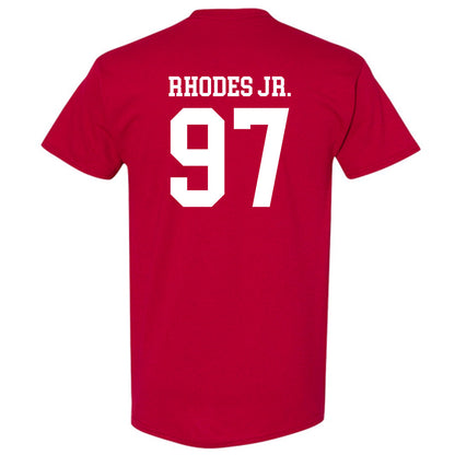 Arkansas - NCAA Football : Quincy Rhodes Jr. - Classic Shersey T-Shirt-1