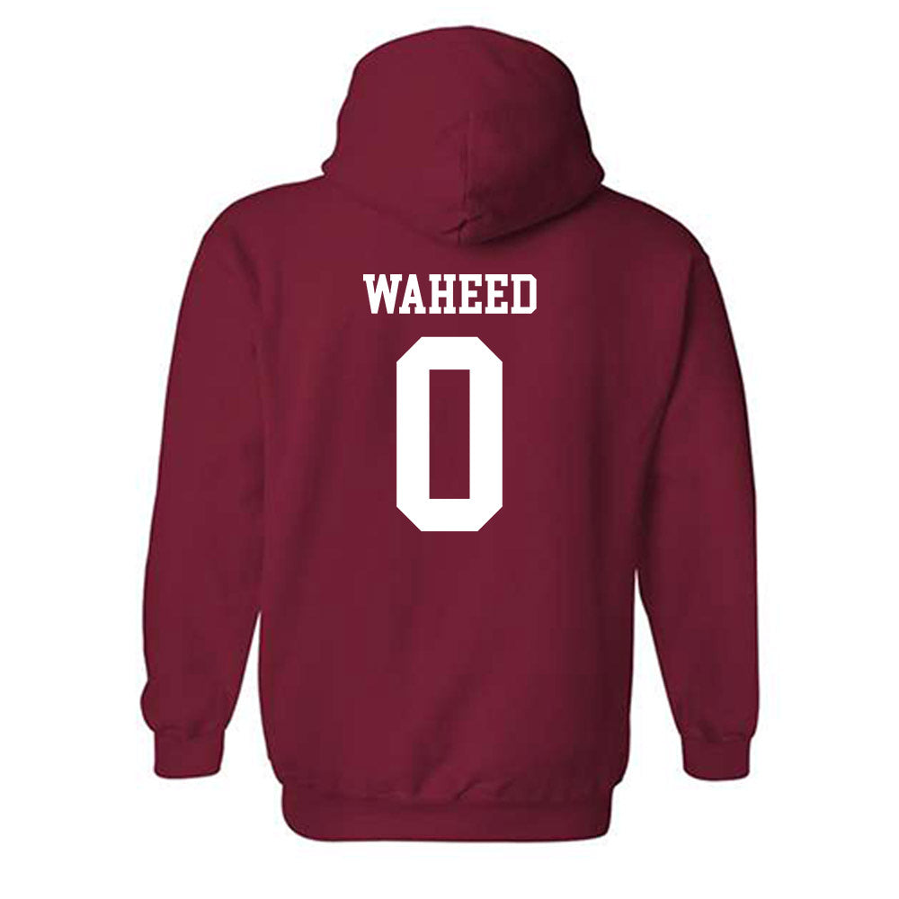 Arkansas - NCAA Women's Basketball : Beautiful Waheed - Classic Shersey Hooded Sweatshirt-1