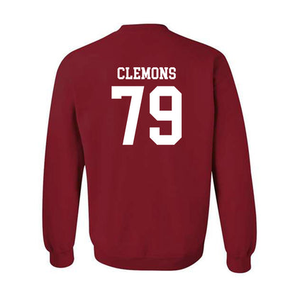Arkansas - NCAA Football : Josiah Clemons - Classic Shersey Crewneck Sweatshirt-1