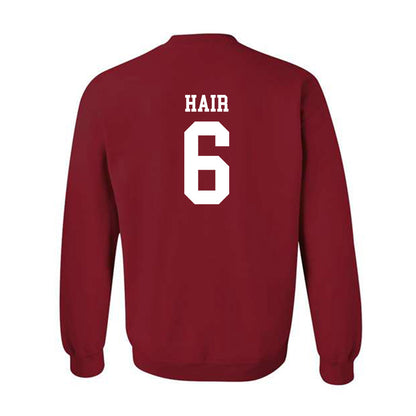 Arkansas - NCAA Women's Soccer : Cora Hair - Classic Shersey Crewneck Sweatshirt-1