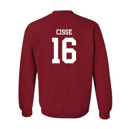 Arkansas - NCAA Football : Ismael Cisse - Classic Shersey Crewneck Sweatshirt-1