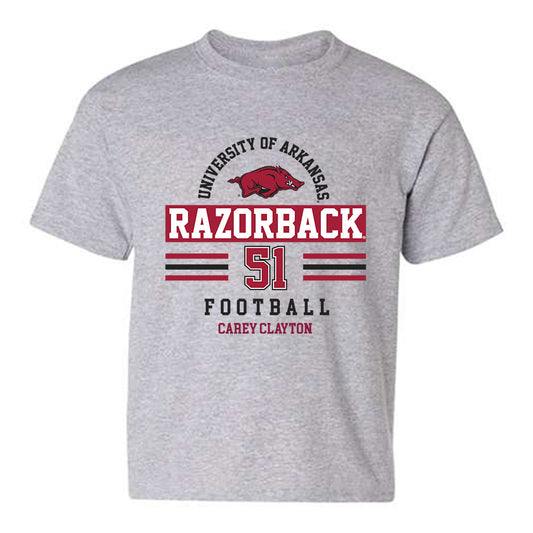 Arkansas - NCAA Football : Carey Clayton - Classic Fashion Shersey Youth T-Shirt-0