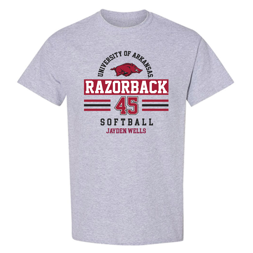 Arkansas - NCAA Softball : Jayden Wells - Classic Fashion Shersey T-Shirt