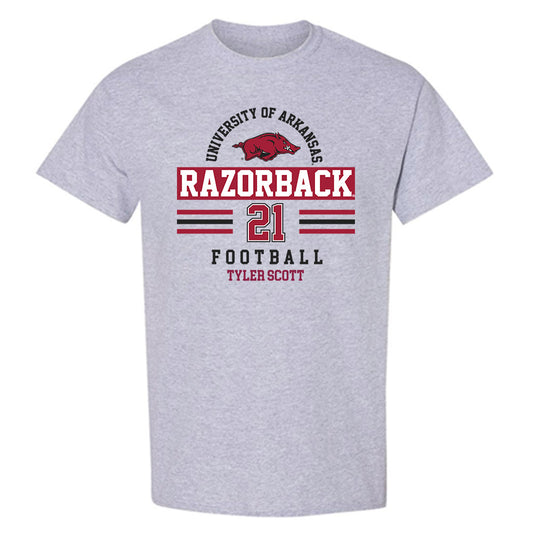 Arkansas - NCAA Football : Tyler Scott - Classic Fashion Shersey T-Shirt-0