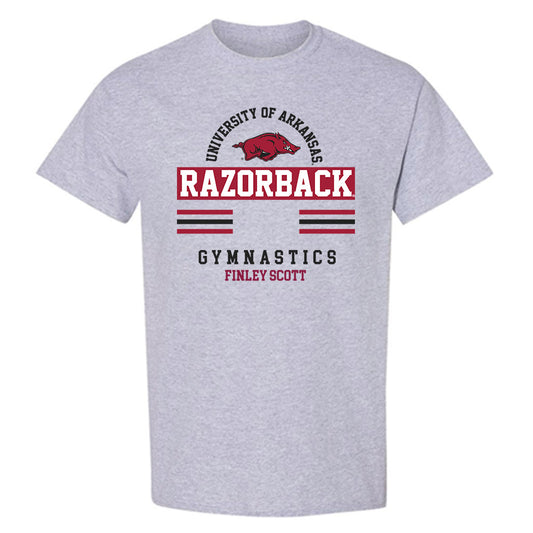 Arkansas - NCAA Women's Gymnastics : Finley Scott - Classic Fashion Shersey T-Shirt-0