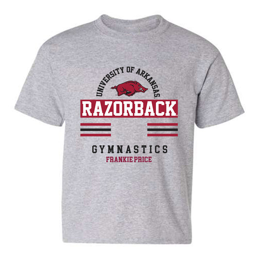 Arkansas - NCAA Women's Gymnastics : Frankie Price - Classic Fashion Shersey Youth T-Shirt