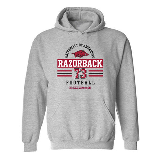 Arkansas - NCAA Football : Brooks Edmonson - Classic Fashion Shersey Hooded Sweatshirt