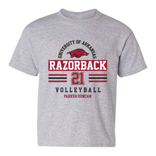 Arkansas - NCAA Women's Volleyball : Parker Duncan - Classic Fashion Shersey Youth T-Shirt-0