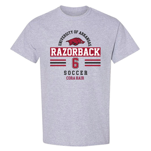 Arkansas - NCAA Women's Soccer : Cora Hair - Classic Fashion Shersey T-Shirt