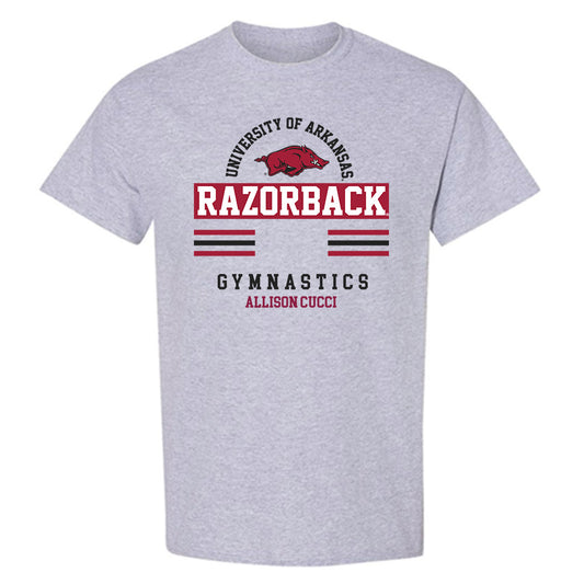 Arkansas - NCAA Women's Gymnastics : Allison Cucci - Classic Fashion Shersey T-Shirt-0
