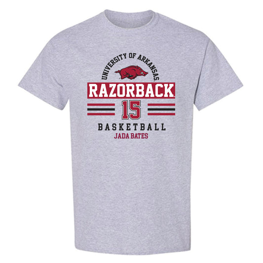 Arkansas - NCAA Women's Basketball : Jada Bates - Classic Fashion Shersey T-Shirt
