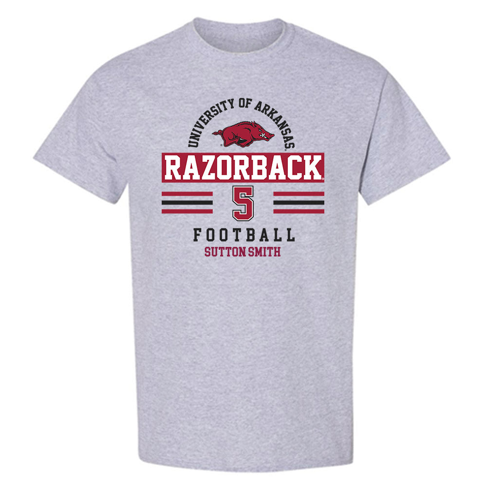 Arkansas - NCAA Football : Sutton Smith - Classic Fashion Shersey T-Shirt-0