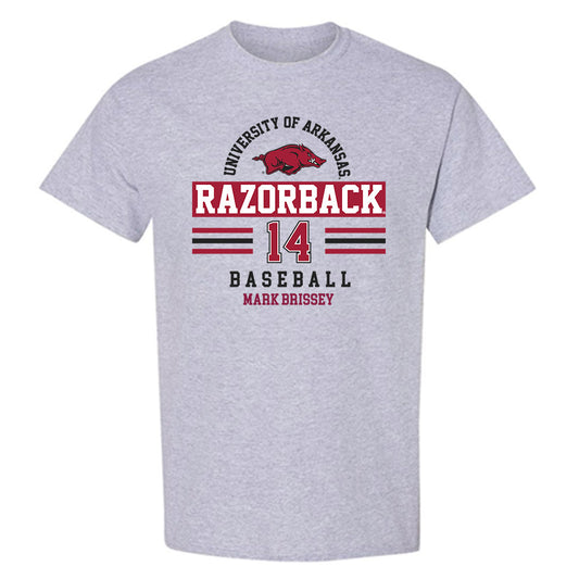 Arkansas - NCAA Baseball : Mark Brissey - Classic Fashion Shersey T-Shirt-0
