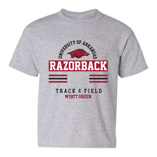 Arkansas - NCAA Men's Track & Field : Wyatt Green - Classic Fashion Shersey Youth T-Shirt