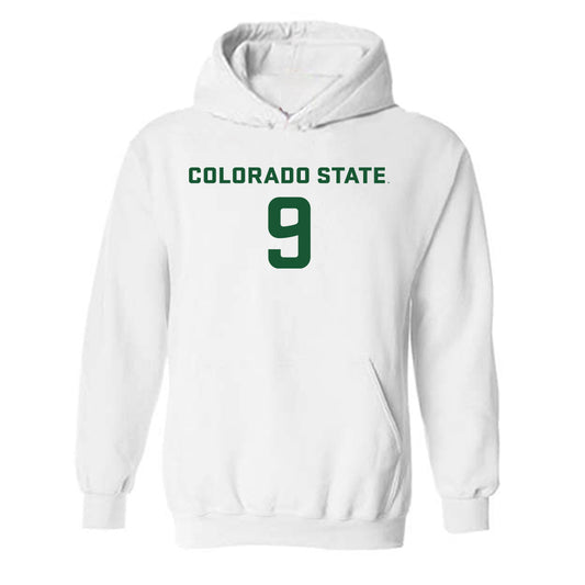 Colorado State - NCAA Women's Soccer : Poppy O'Brien - Hooded Sweatshirt-0