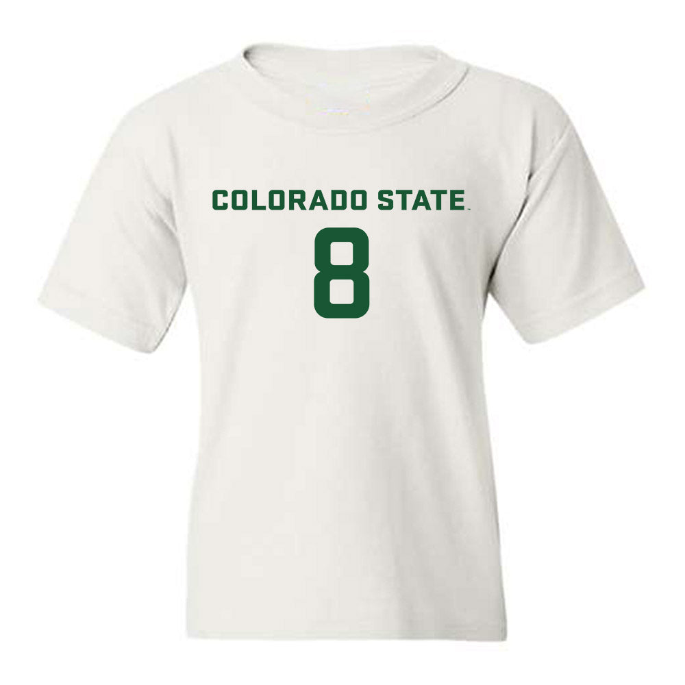 Colorado State - NCAA Women's Soccer : Stina Mathews - Youth T-Shirt-0