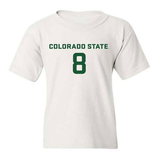 Colorado State - NCAA Women's Soccer : Stina Mathews - Youth T-Shirt-0