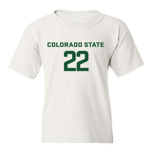 Colorado State - NCAA Women's Soccer : Mia Casey - Youth T-Shirt