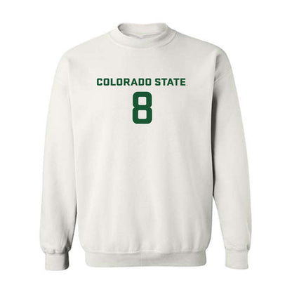 Colorado State - NCAA Women's Soccer : Stina Mathews - Crewneck Sweatshirt-0