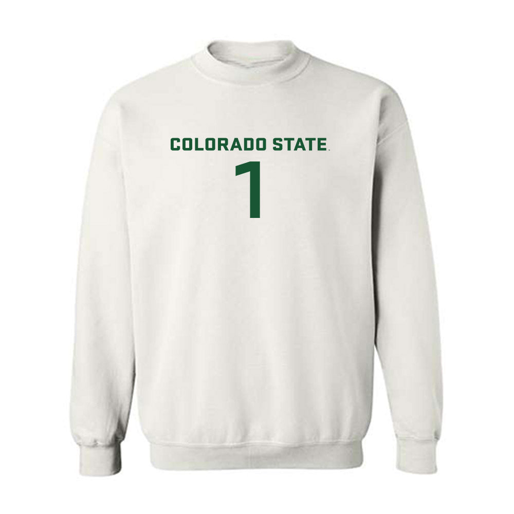 Colorado State - NCAA Women's Soccer : Skylar Alonso - Crewneck Sweatshirt-0