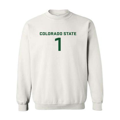 Colorado State - NCAA Women's Soccer : Skylar Alonso - Crewneck Sweatshirt-0