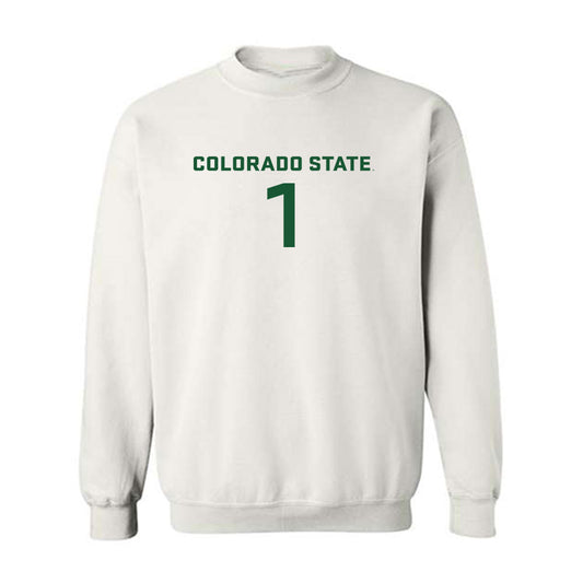 Colorado State - NCAA Women's Soccer : Skylar Alonso - Crewneck Sweatshirt-0