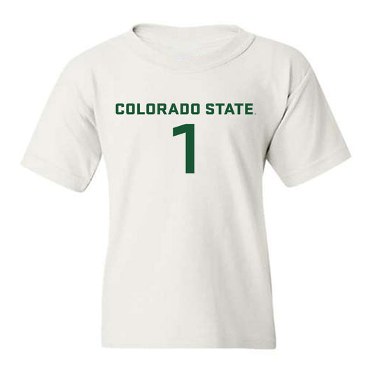 Colorado State - NCAA Women's Soccer : Skylar Alonso - Youth T-Shirt-0