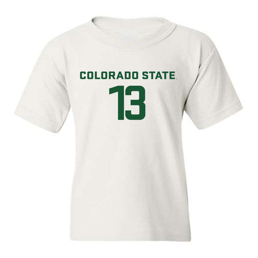 Colorado State - NCAA Women's Soccer : Noa Olivia Ganthier - Youth T-Shirt-0