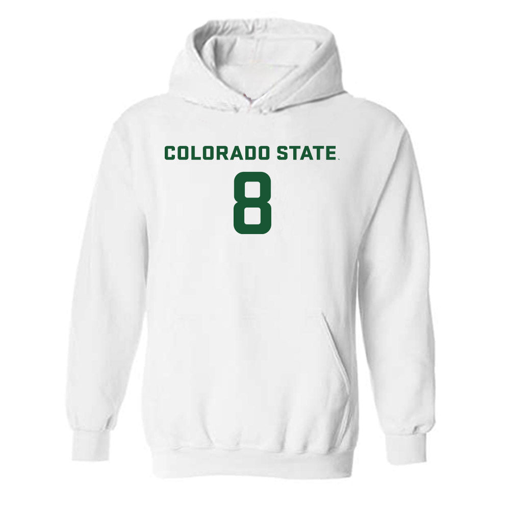 Colorado State - NCAA Women's Soccer : Stina Mathews - Hooded Sweatshirt-0