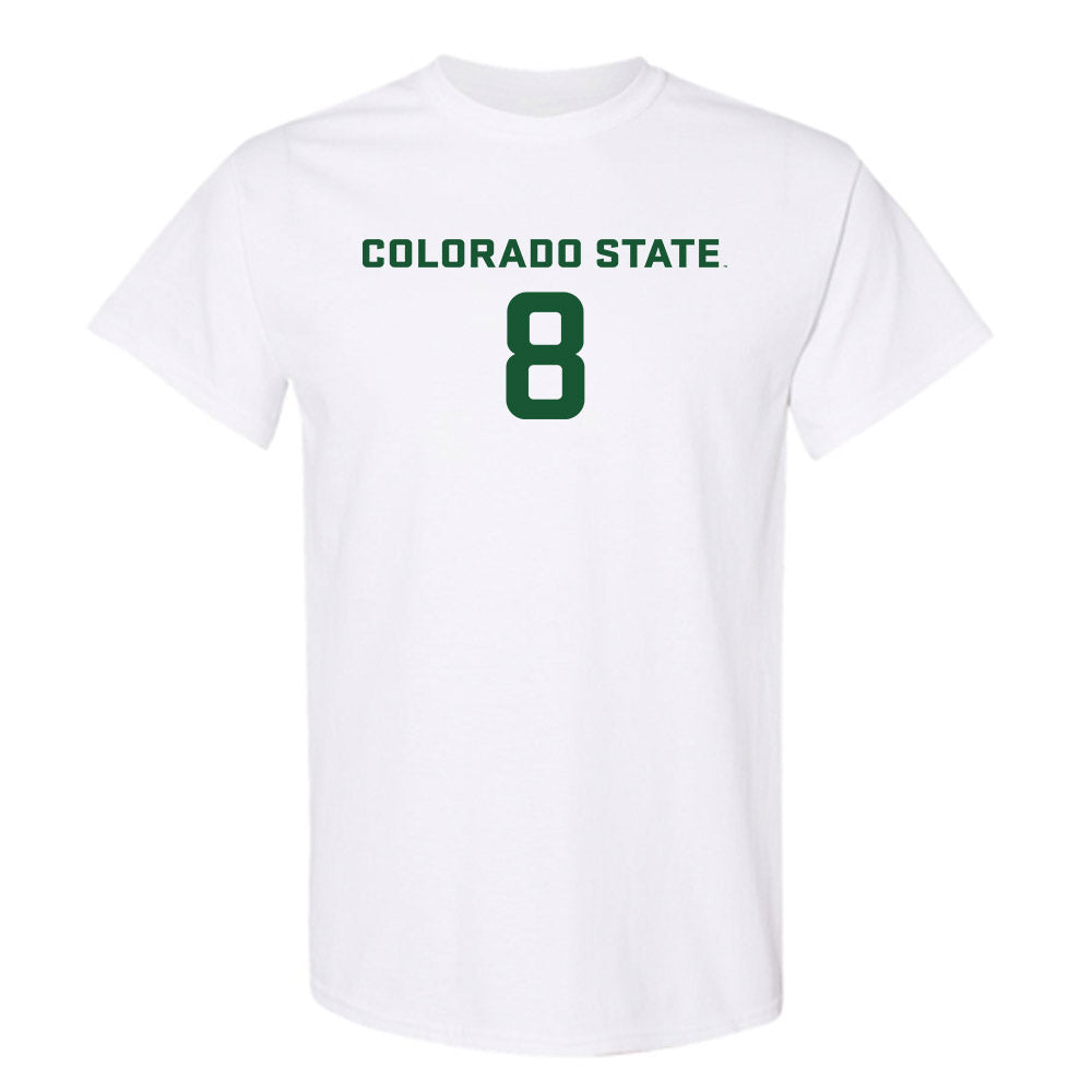 Colorado State - NCAA Women's Soccer : Stina Mathews - T-Shirt-0