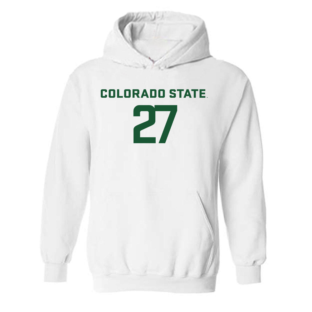 Colorado State - NCAA Women's Soccer : Amairany Vidana - Hooded Sweatshirt-0
