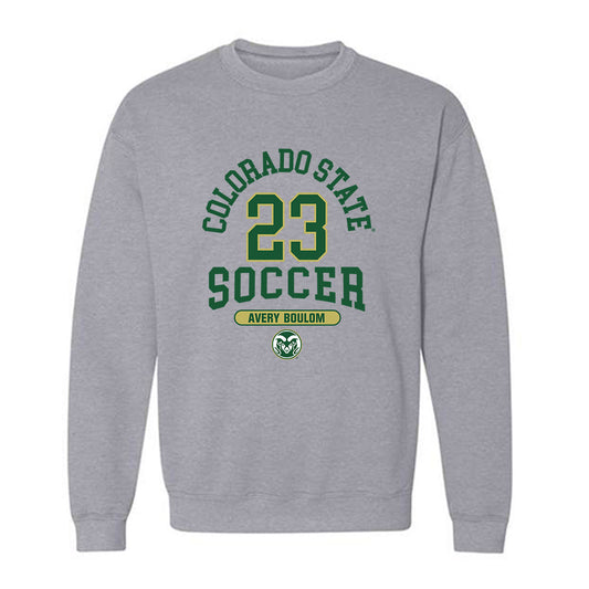 Colorado State - NCAA Women's Soccer : Avery Boulom - Crewneck Sweatshirt