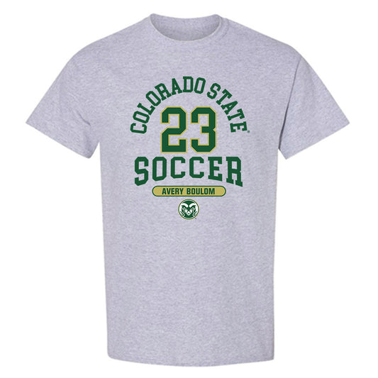 Colorado State - NCAA Women's Soccer : Avery Boulom - T-Shirt