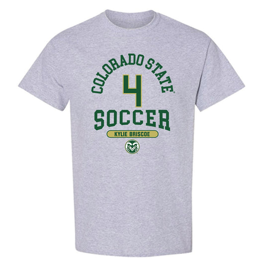 Colorado State - NCAA Women's Soccer : Kylie Briscoe - T-Shirt-0