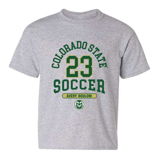 Colorado State - NCAA Women's Soccer : Avery Boulom - Youth T-Shirt