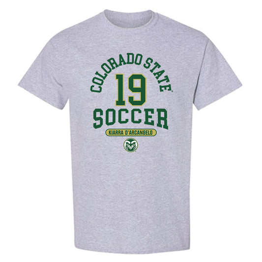 Colorado State - NCAA Women's Soccer : Kiarra D'Arcangelo - T-Shirt-0