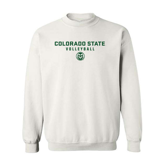 Colorado State - NCAA Women's Volleyball : Abby Little - Classic Shersey Crewneck Sweatshirt-0
