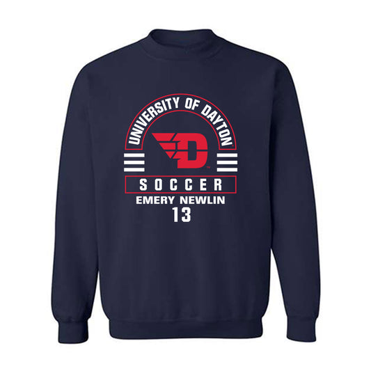 Dayton - NCAA Women's Soccer : Emery Newlin - Classic Fashion Shersey Crewneck Sweatshirt-0