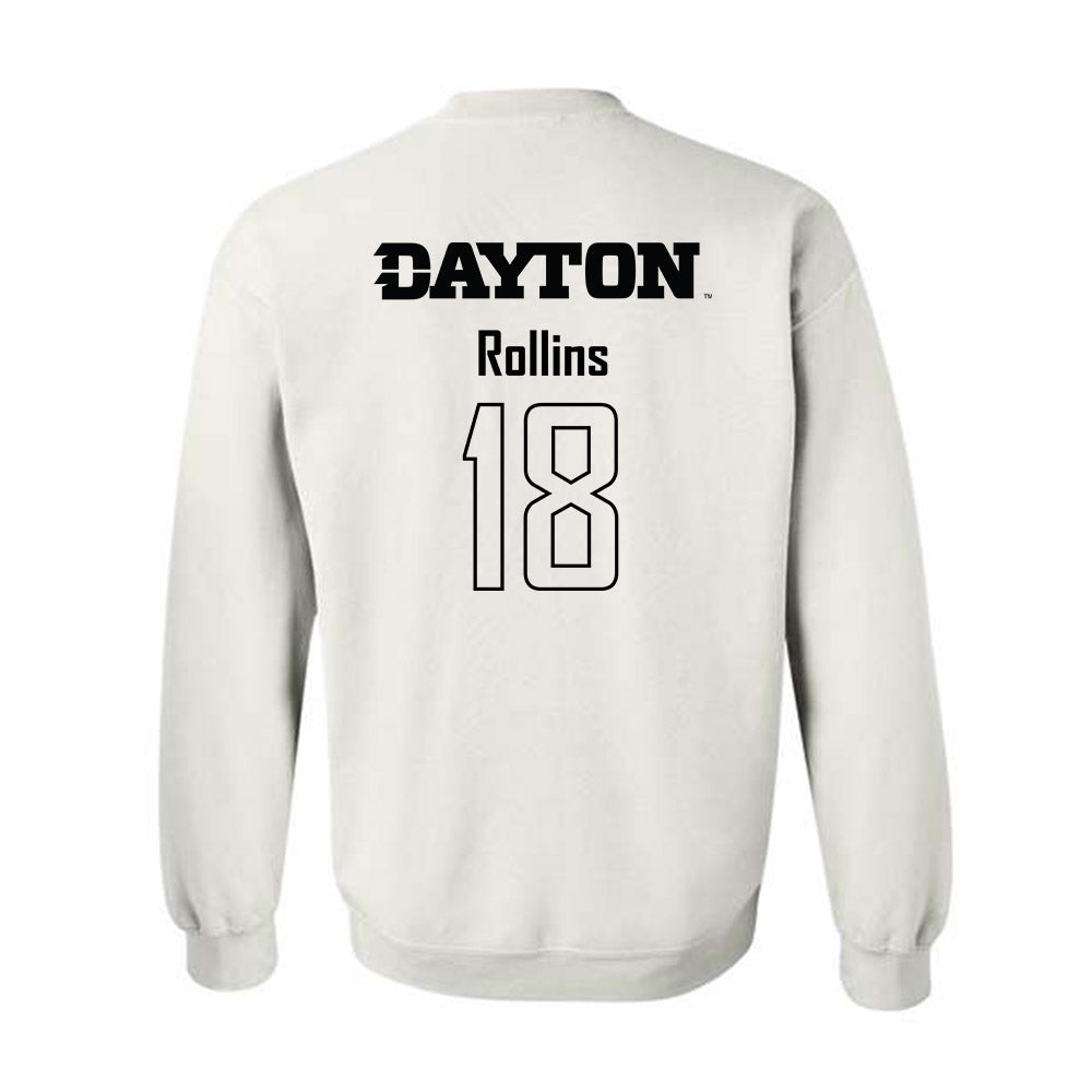 Dayton - NCAA Women's Soccer : Delaney Rollins - Replica Shersey Crewneck Sweatshirt-1