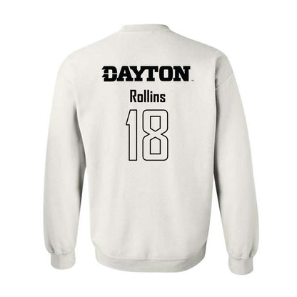 Dayton - NCAA Women's Soccer : Delaney Rollins - Replica Shersey Crewneck Sweatshirt-1